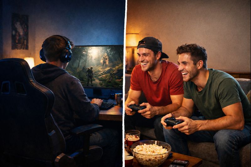 Single-Player vs Multiplayer - Two Very Different Ways to Play