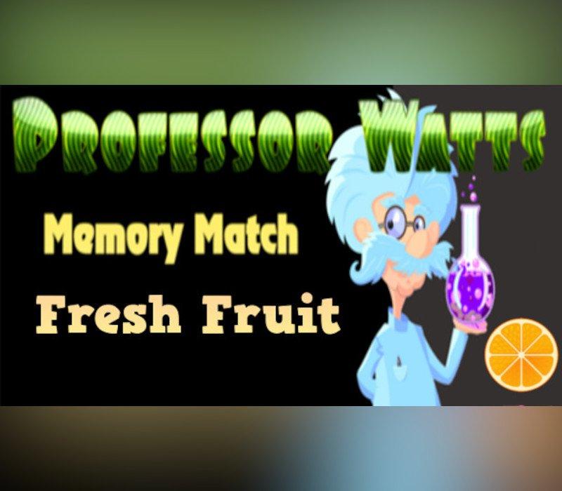 Professor Watts Memory Match Fresh Fruit 