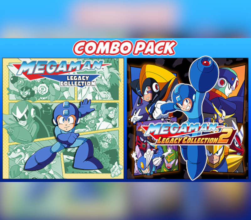 Mega Man Legacy Collection 1+2 Combo Pack