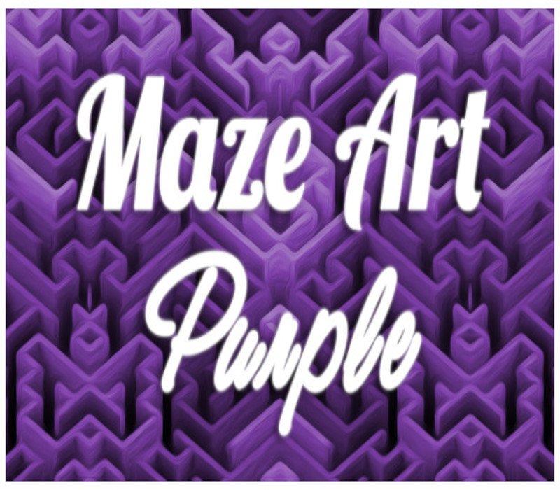 Maze Art: Purple 