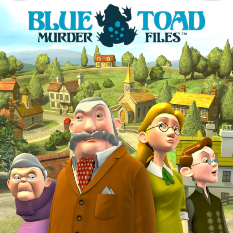 Blue Toad Murder Files The Mysteries of Little Riddle