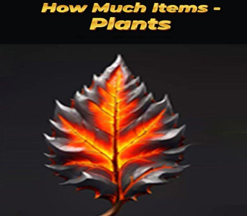 How Much Items - Plants 