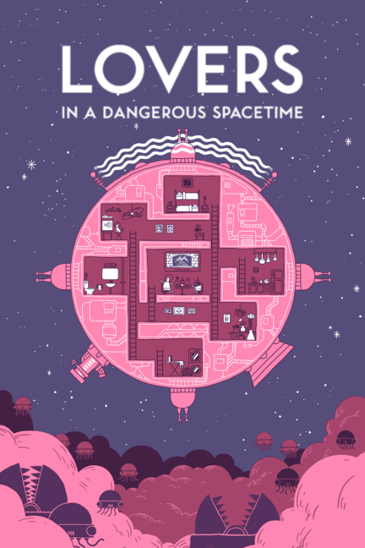 Lovers in a Dangerous Spacetime
