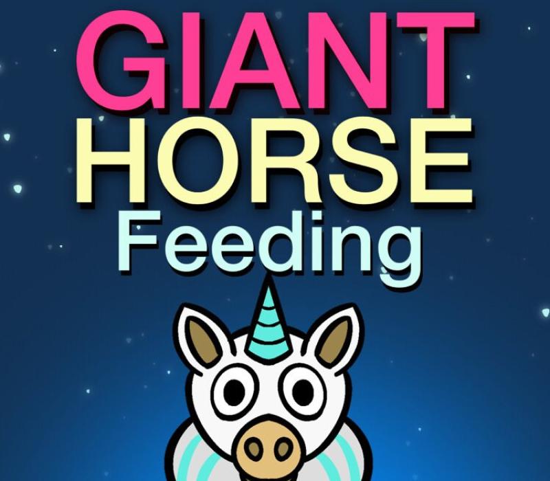 Giant Horse Feeding 