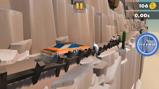 Race in Desert 