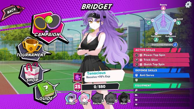 Academy Love Saga: Tennis Angels 