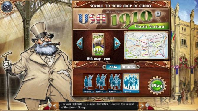 Ticket To Ride USA 1910 