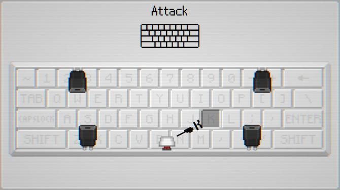 KIKICAPS: Keyboard Roguelike 