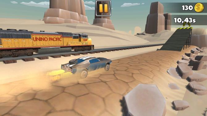 Race in Desert 