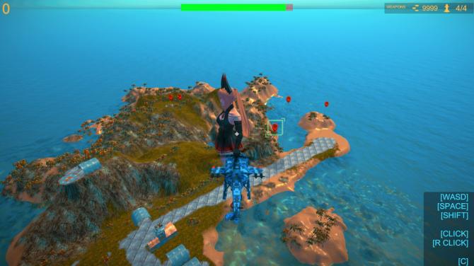 Save Giant Girl from monsters 