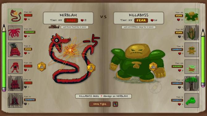 Doodle Dice Monsters 
