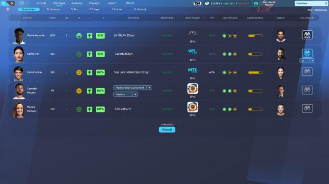 Tennis Manager 25 