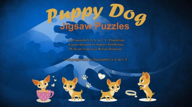 Puppy Dog: Jigsaw Puzzles 