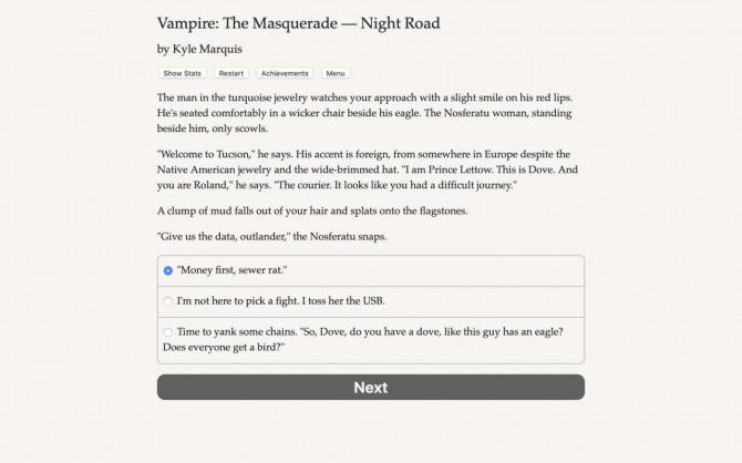 Vampire: The Masquerade - Night Road 