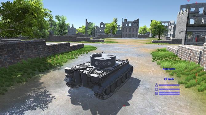 WWII Tanks Battle Battlefield 