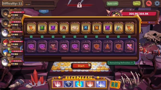 Coin Push RPG 