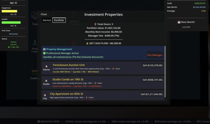SELF MADE: Investment Life Sim 