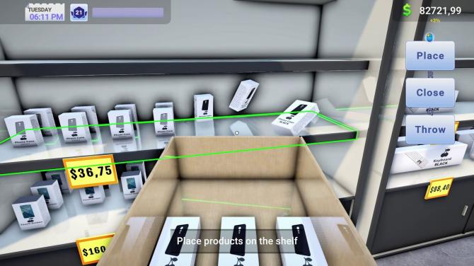Electronics Store Simulator 