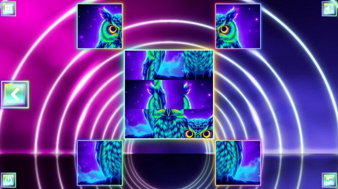Neon Fantasy: Owls 