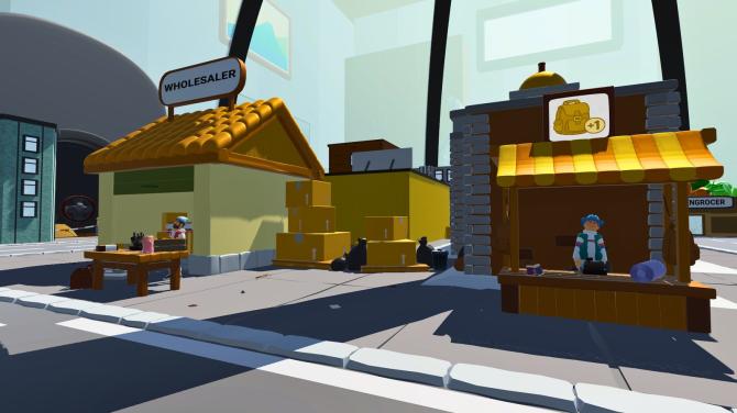 Tiny Town Market Simulator 