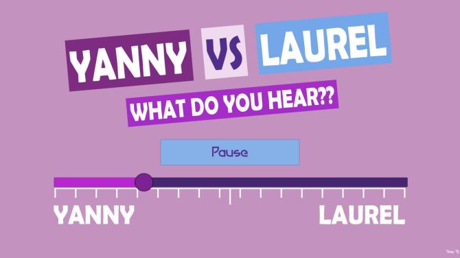 What do you hear?? Yanny vs Laurel 