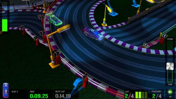 HTR+ Slot Car Simulation 