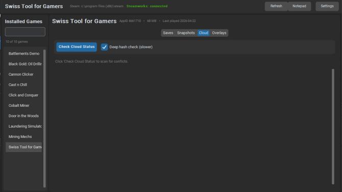 Swiss Tool for Gamers 