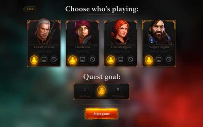 The Witcher Adventure Game 