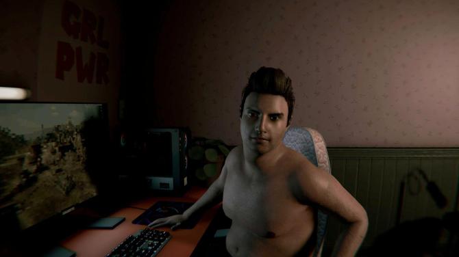 I woke up in the house of a fat man: he's over 30 years old and loves beer and games 