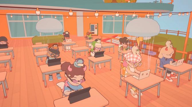 On-Together: Virtual Co-Working 