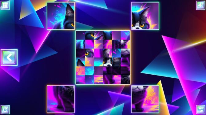 Neon Fantasy: Cats 