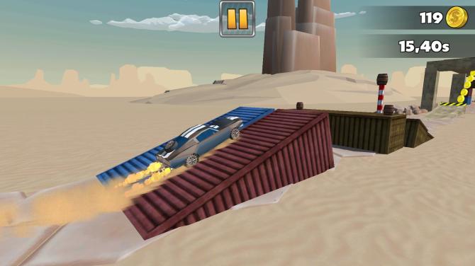 Race in Desert 
