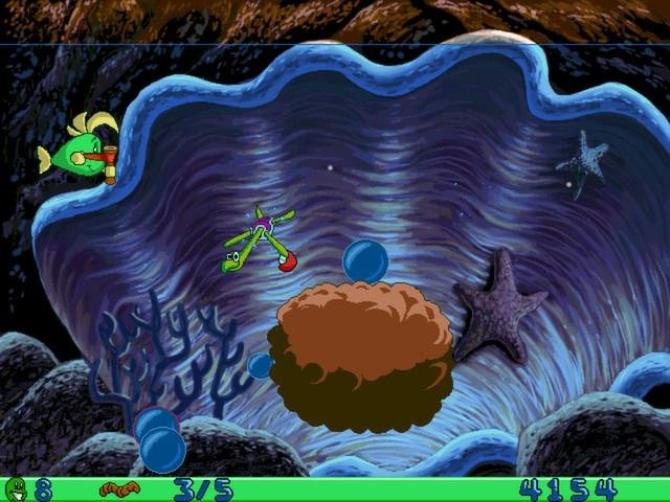 Freddi Fish and Luther's Water Worries 