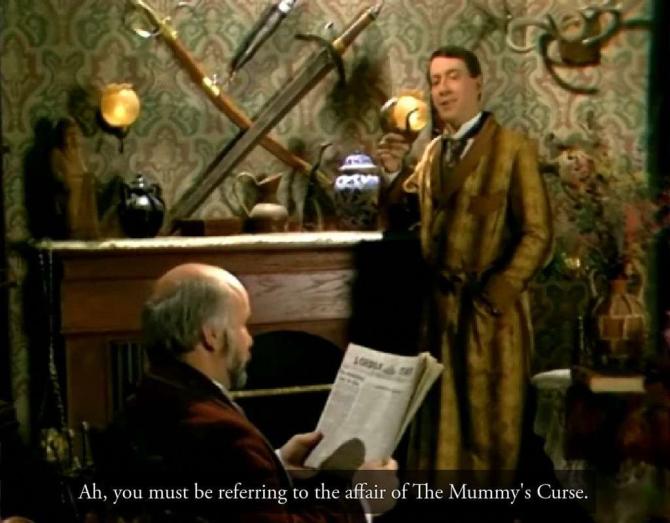Sherlock Holmes Consulting Detective: The Case of the Mummy's Curse 