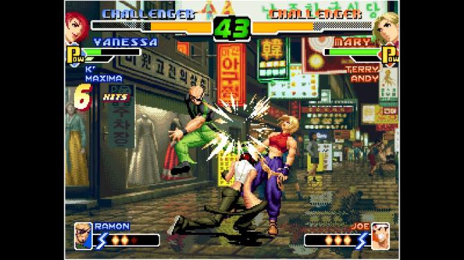 ACA NEOGEO THE KING OF FIGHTERS 2000 AR 