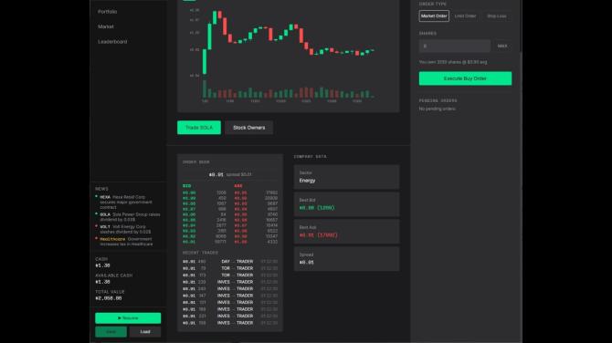 FUNEX: Stock Market Simulator 