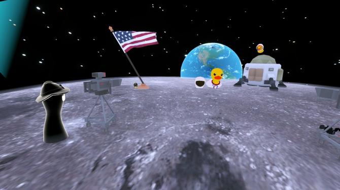 Find 100 Ducks and Blast Them...IN SPACE!!! 
