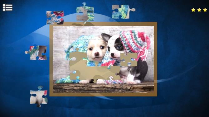 Puppy Dog: Jigsaw Puzzles 