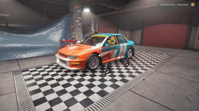 Rally Car Mechanic Simulator 