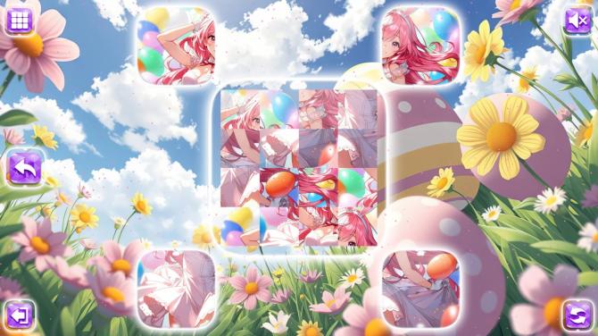 Lovely Anime Puzzle: Easter 