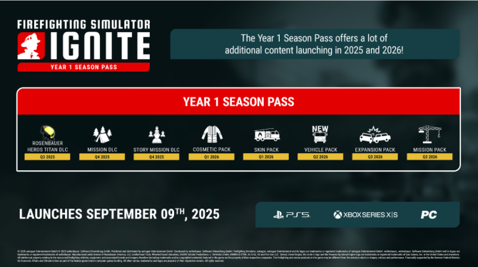 Firefighting Simulator: Ignite Year 1 Edition EU  / PC CD Key 