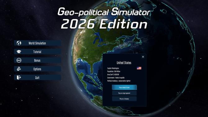 Geo-Political Simulator 2026 Edition 