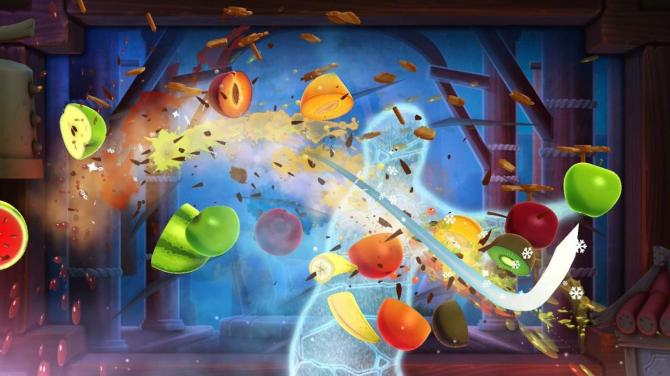 Fruit Ninja Kinect 2 AR 