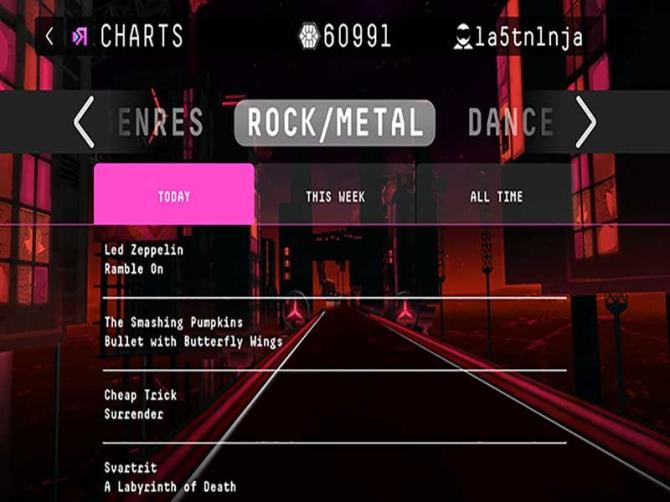 Riff Racer Race Your Music 