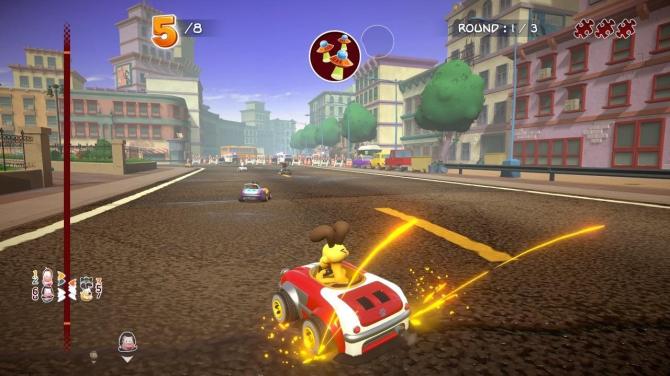Garfield Kart Furious Racing AR 