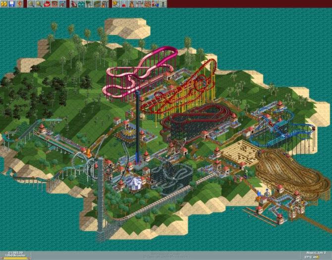 RollerCoaster Tycoon: Deluxe RoW 