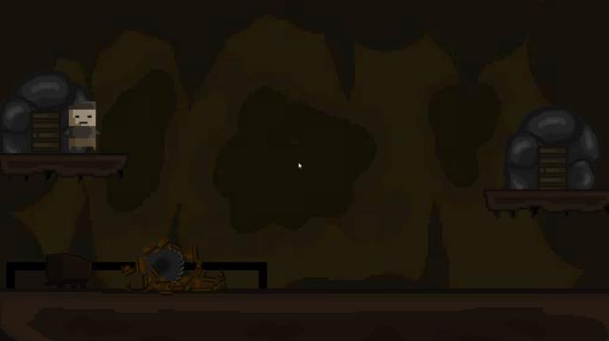The soldier in the mine 