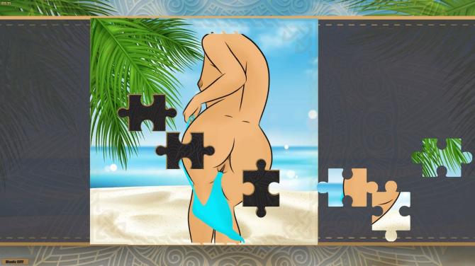 LineArt Jigsaw Puzzle - Erotica Summer 