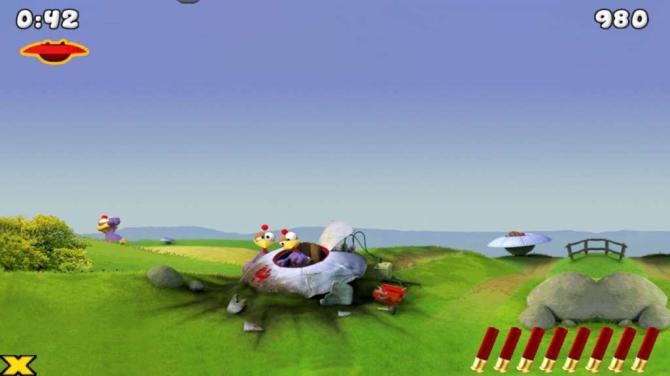 Moorhuhn Invasion (Crazy Chicken Invasion) 