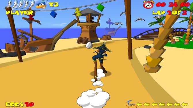 Ostrich Runner 